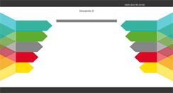 Desktop Screenshot of lineaink.it